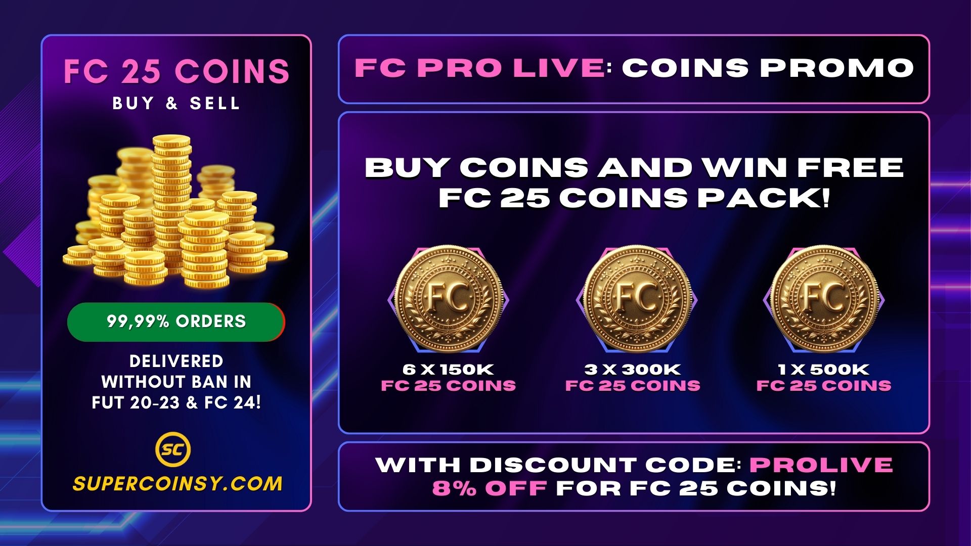 PRO LIVE FC 25 PROMO